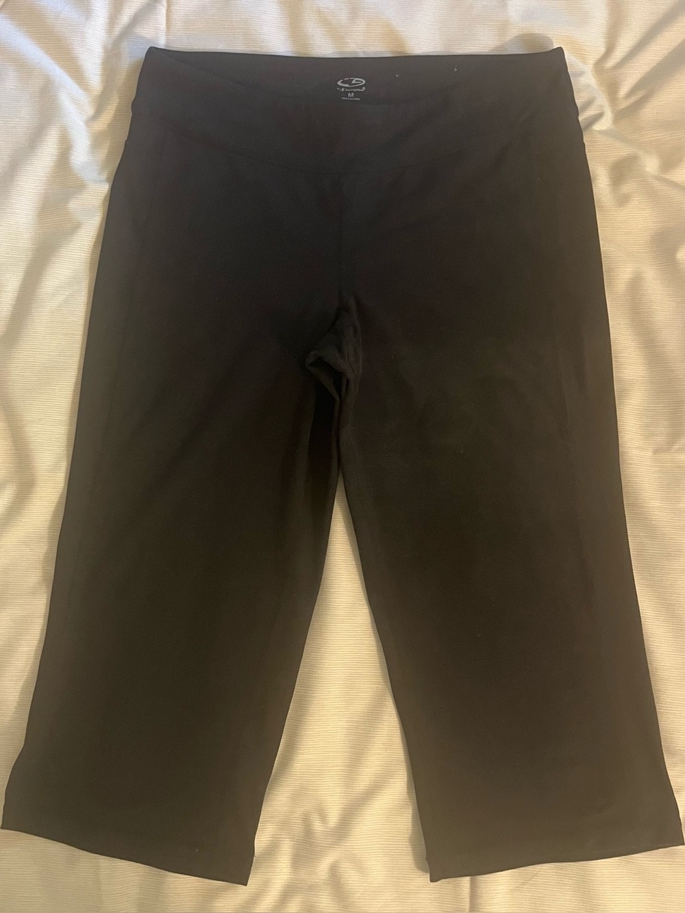 Champion Black Cropped Active Leggings Size M